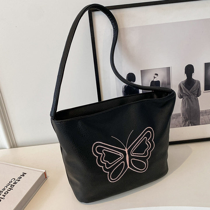 Damen Umhängetasche mit exklusivem Schmetterlingsdesign Nord Taschen