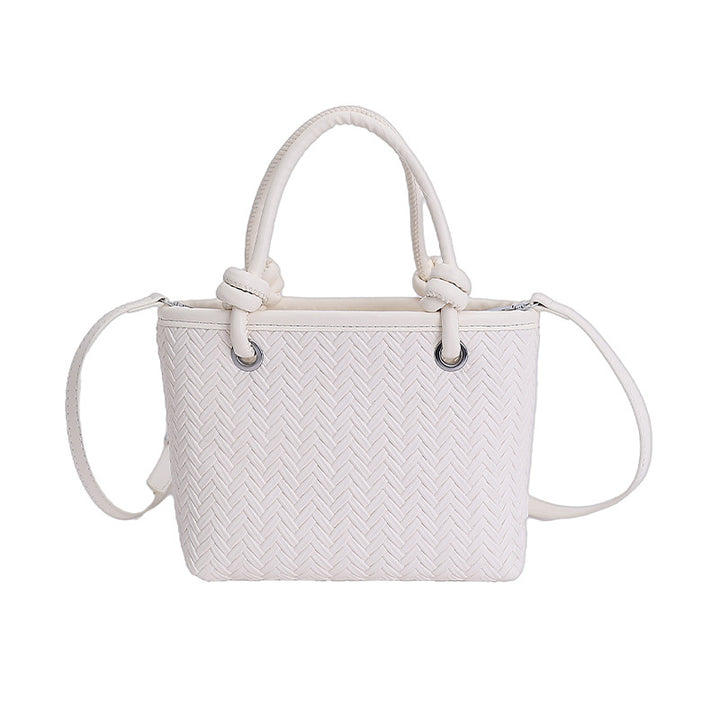 Damenhandtasche im modernen geflochtenen Design Nord Taschen