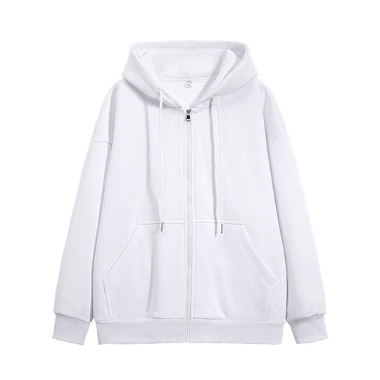 Unisex Oversize Kapuzen-Fleecejacke mit Boxy-Schnitt und Metall-Reißverschluss Nord Taschen