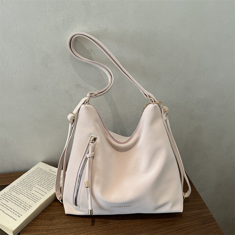 Damen Hobo-Tasche mit elegantem Reißverschluss und verstellbarem Schulterriemen Nord Taschen