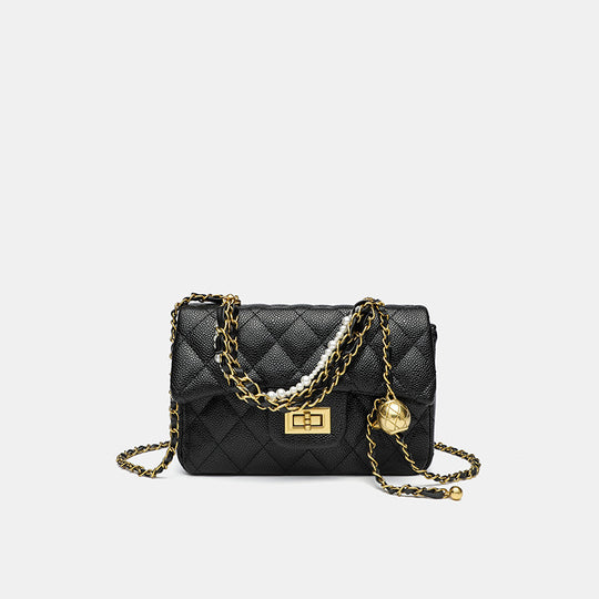 Damen Clutch-Tasche mit luxuriösem Kettenverzierung und bequemen Tragegriffen Nord Taschen