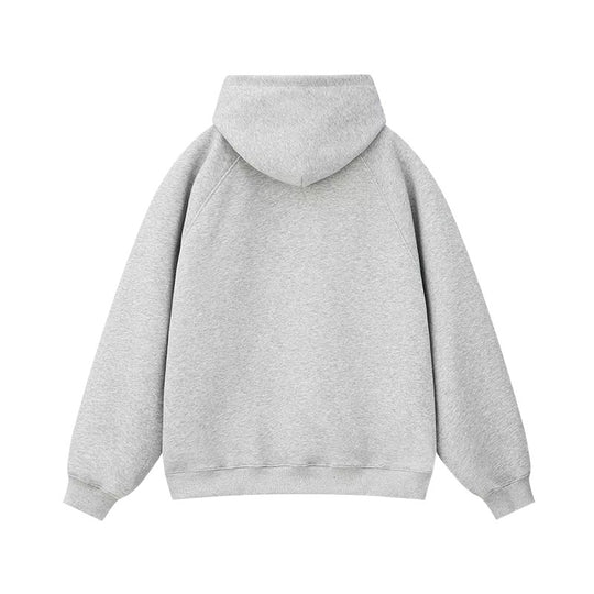 Unisex Gefütterter Oversized Kapuzenpullover mit Kängurutasche Nord Taschen