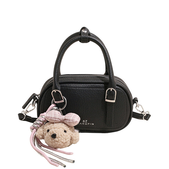 Damen Mini-Handtasche mit herausnehmbarem Teddy-Anhänger Nord Taschen