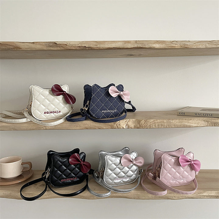 Damen Mini-Handtasche mit schickem Schleifenakzent Nord Taschen