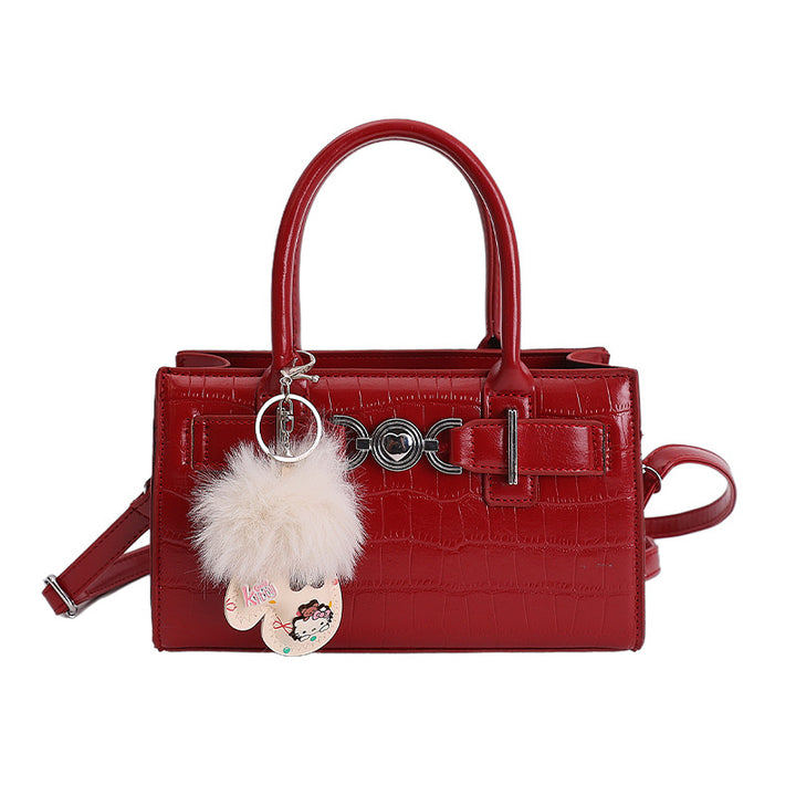 Damen modische Handtasche mit strukturiertem Design Nord Taschen