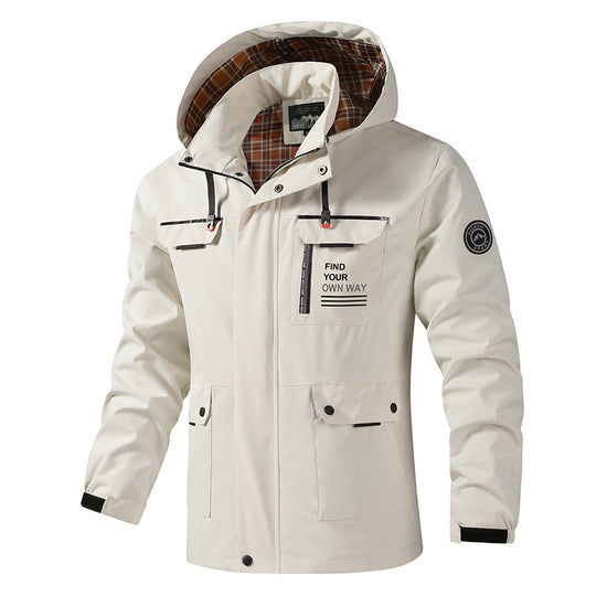 Herren Multifunktionale Outdoorjacke Nord Taschen