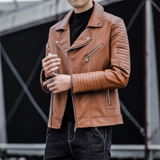 Herren Bikerjacke Nord Taschen