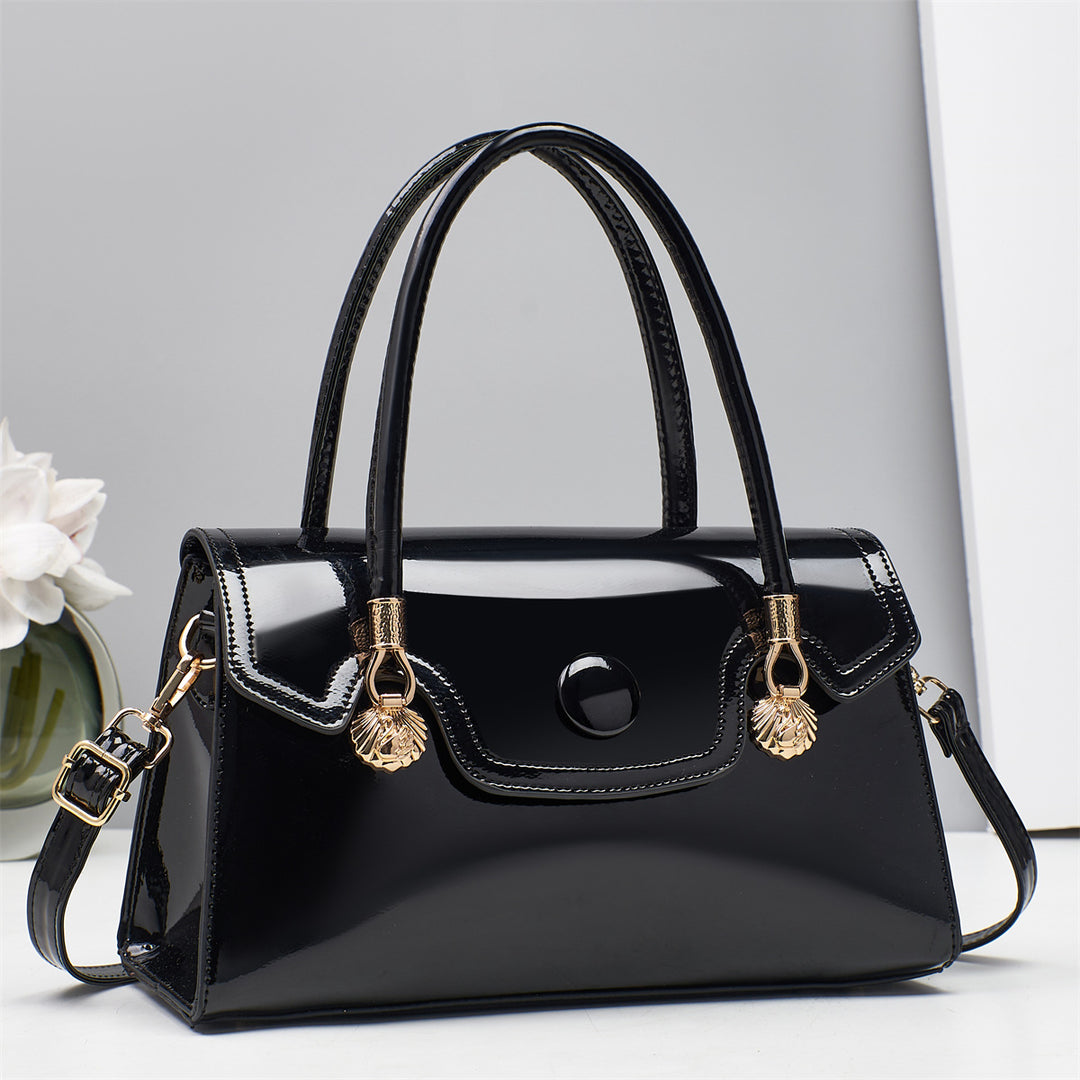 Damen elegante Handtasche im zeitlosen Retro-Design Nord Taschen