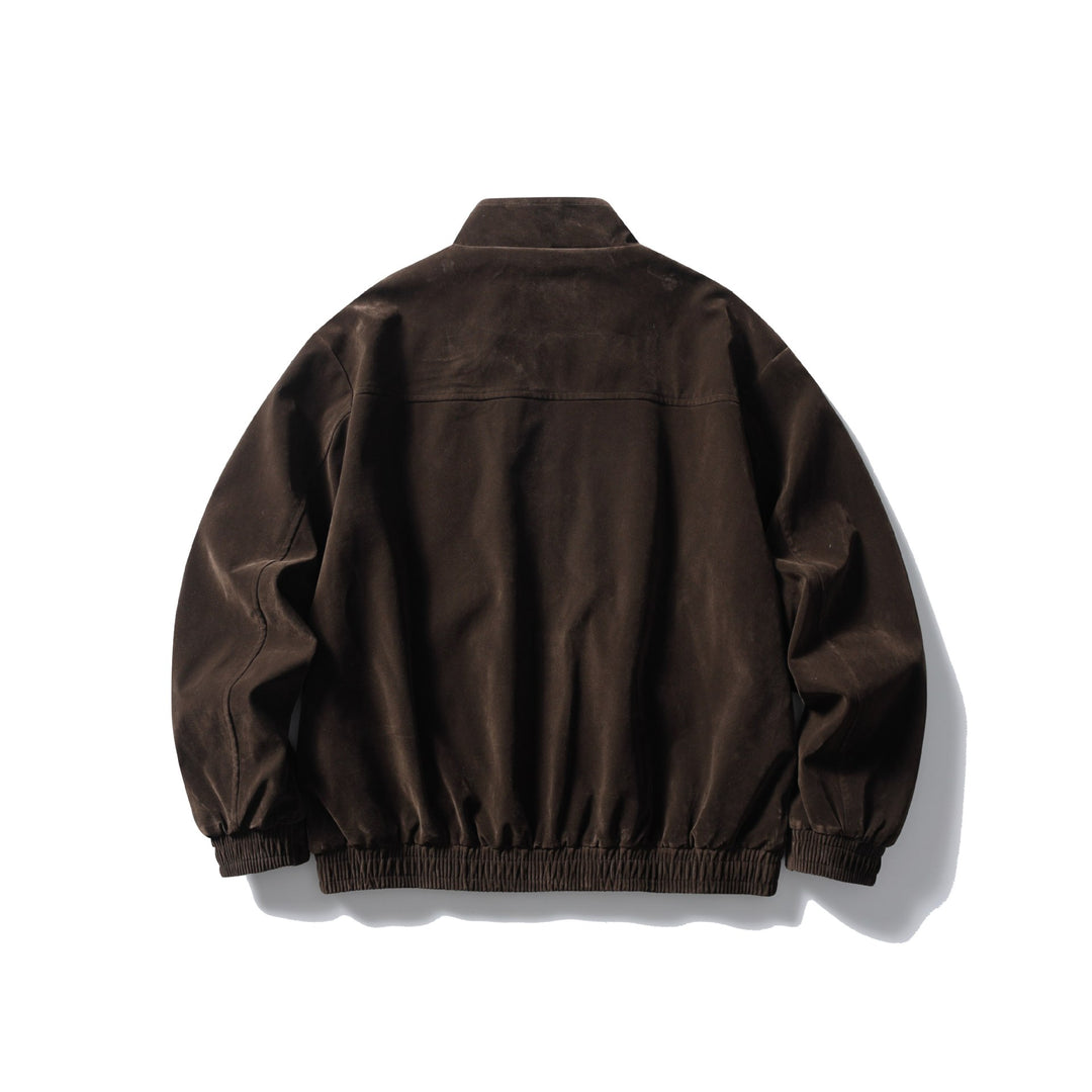 Herren Boxy Field-Blouson aus robustem Canvas mit hohem Stehkragen Nord Taschen