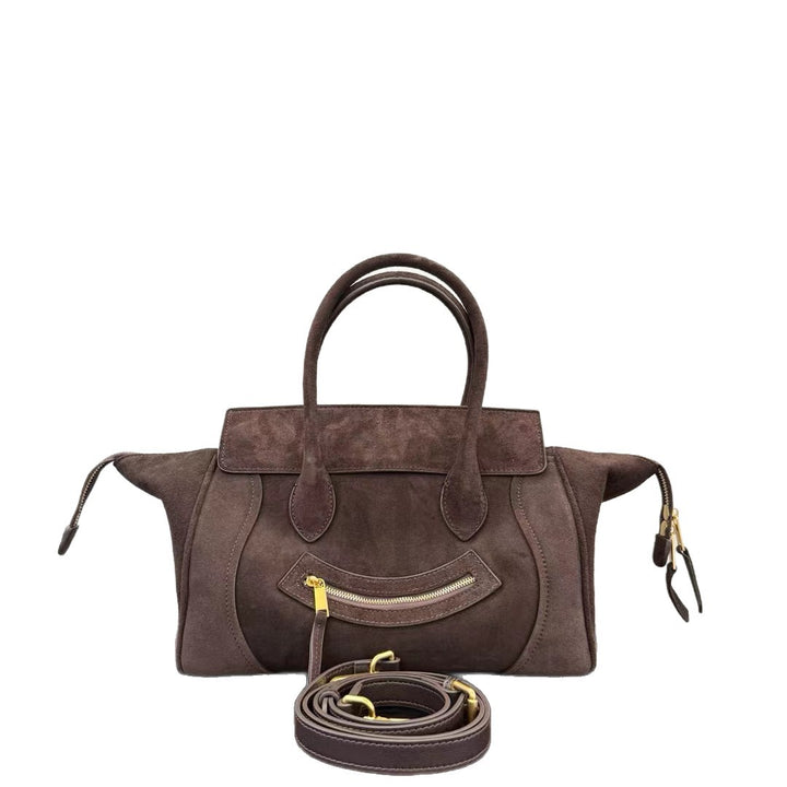 Damen hochwertige Wildleder Handtasche Nord Taschen