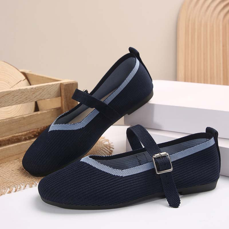 Atmungsaktive flache Schuhe