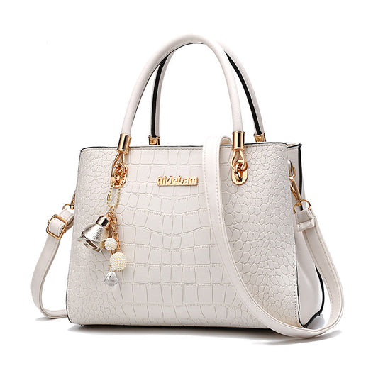 Arvani | Handtasche für Damen - Modische Tasche im minimalistischen Stil mit goldenen Details