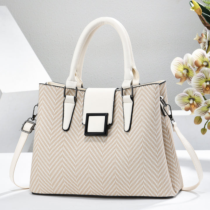 Damen elegante Umhängetasche mit strukturiertem Design und abnehmbaren Schulterriemen Nord Taschen