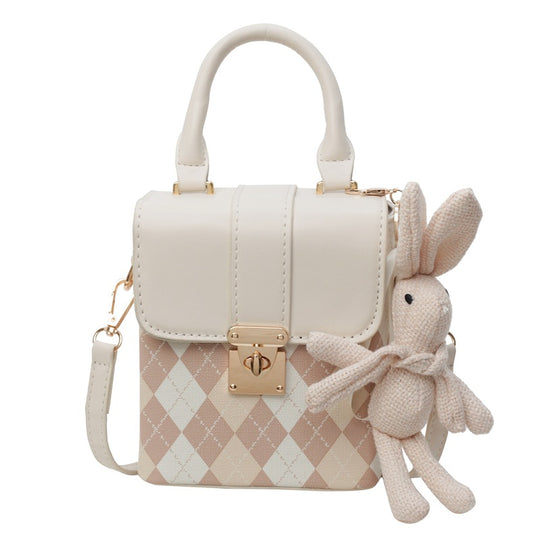 Damen Mini Handtasche mit elegantem Karomuster | Nord Taschen