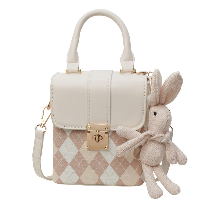 Damen Mini Handtasche mit elegantem Karomuster | Nord Taschen
