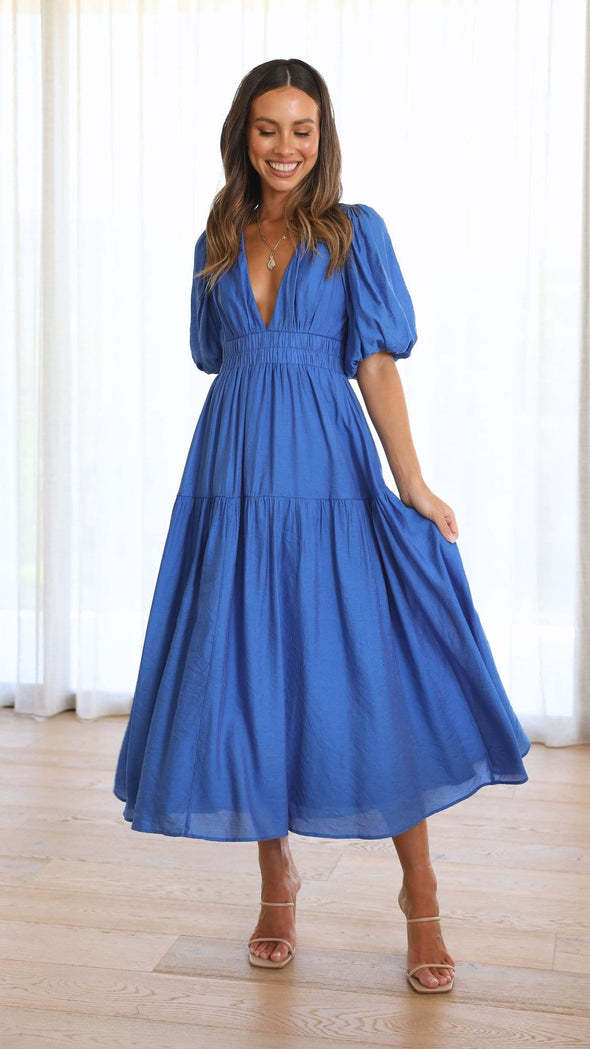 Taillierter Midikleid - Arvani