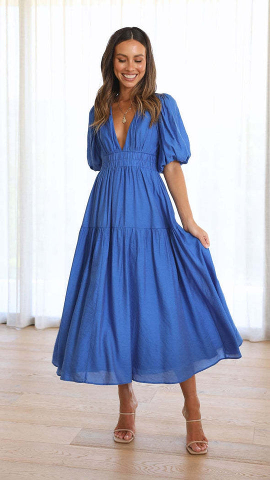 Taillierter Midikleid - Arvani