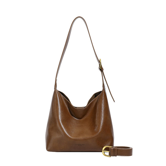 Damen stilvolle Hobo-Tasche aus hochwertigem Leder Nord Taschen