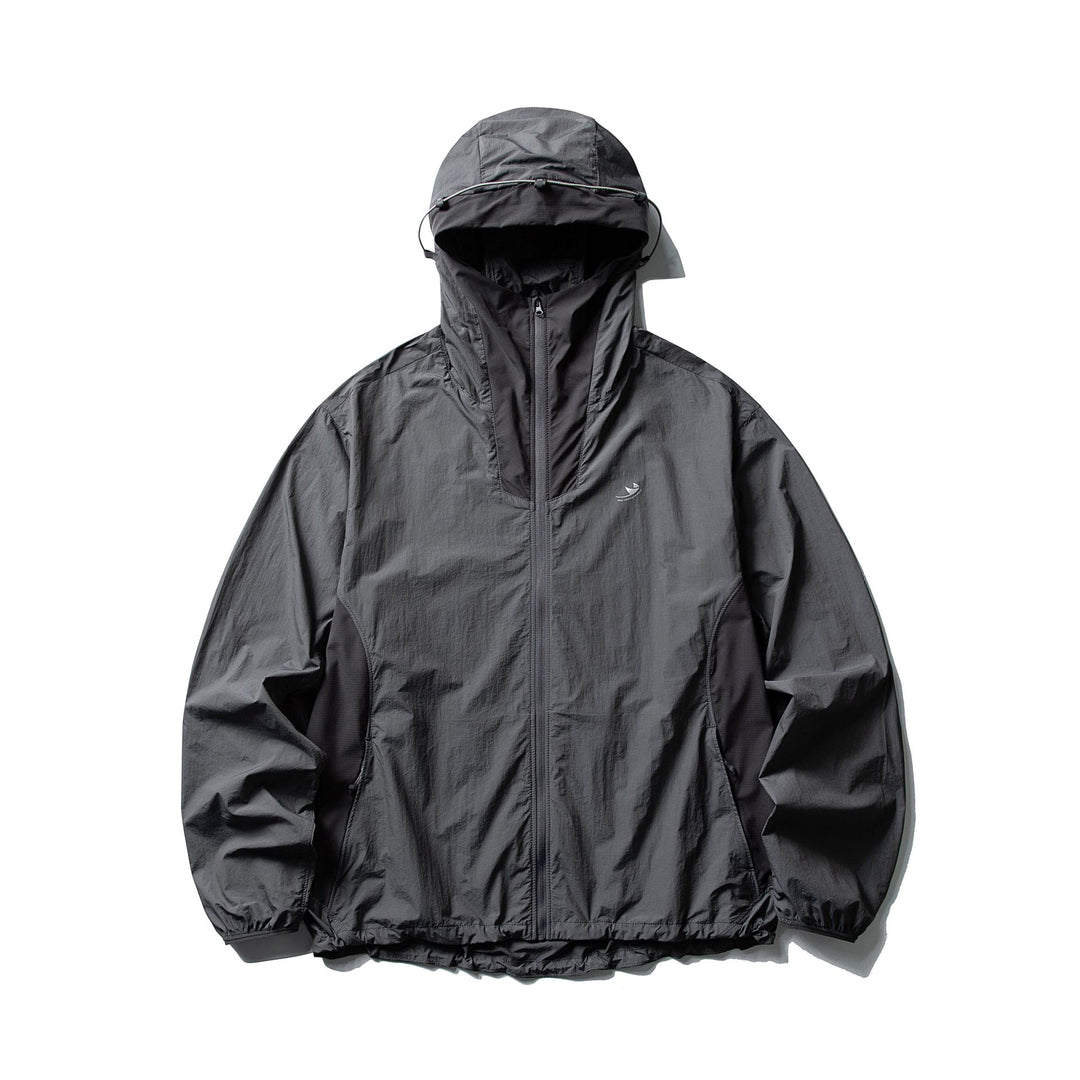 Unisex Ultraleichte technische Kapuzenjacke mit winddichter, wasserabweisender Hülle Nord Taschen