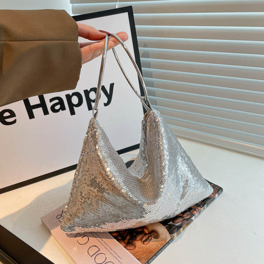 Damen glamouröse Glitzerhandtasche Nord Taschen