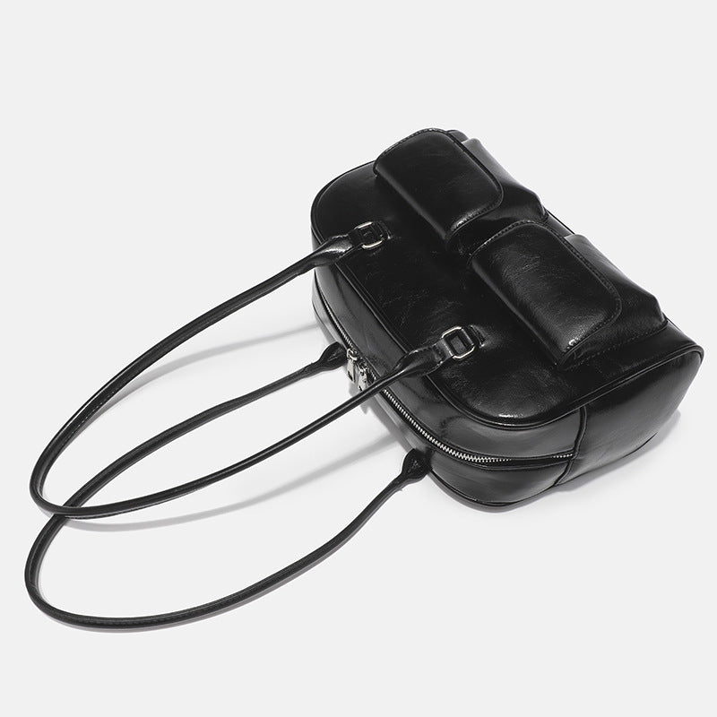 Damen praktische Handtasche mit mehreren Außentaschen Nord Taschen
