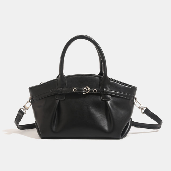 Damen Handtasche mit elegantem Kettenverschluss und verstellbarem Schulterriemen Nord Taschen