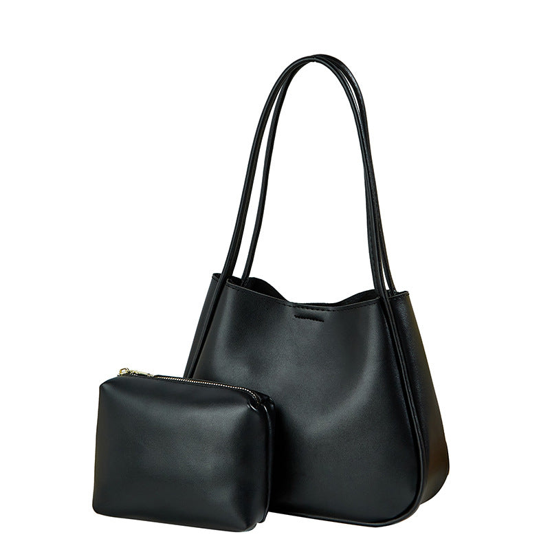 Damen Hobo Tasche mit abnehmbarem Kosmetiktäschchen Nord Taschen