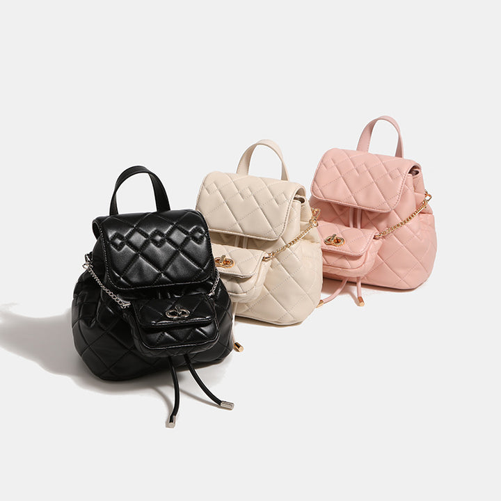 Damen Rucksack mit elegantem Steppmuster und praktischen Außentaschen Nord Taschen
