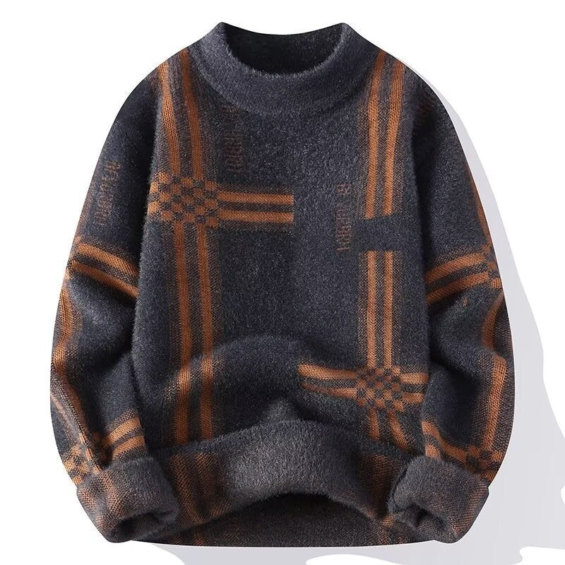 Damen Modischer Rollkragenpullover Nord Taschen
