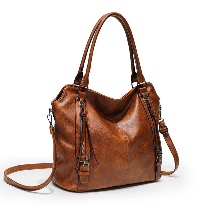 Damen Schultertasche mit elegantem Lock-Beutel-Design und vielseitigen Trageoptionen Nord Taschen