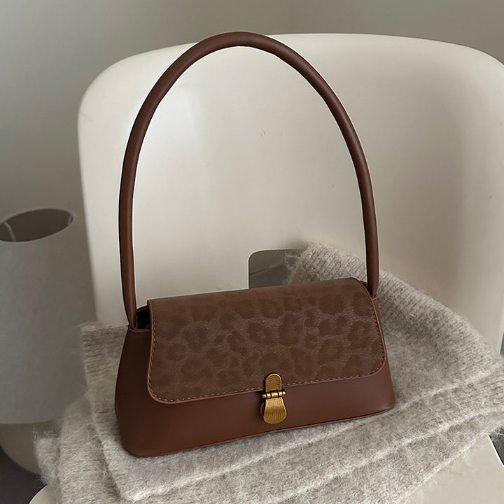 Damen Umhängetasche mit floralem Muster und elegantem Klappenverschluss Nord Taschen