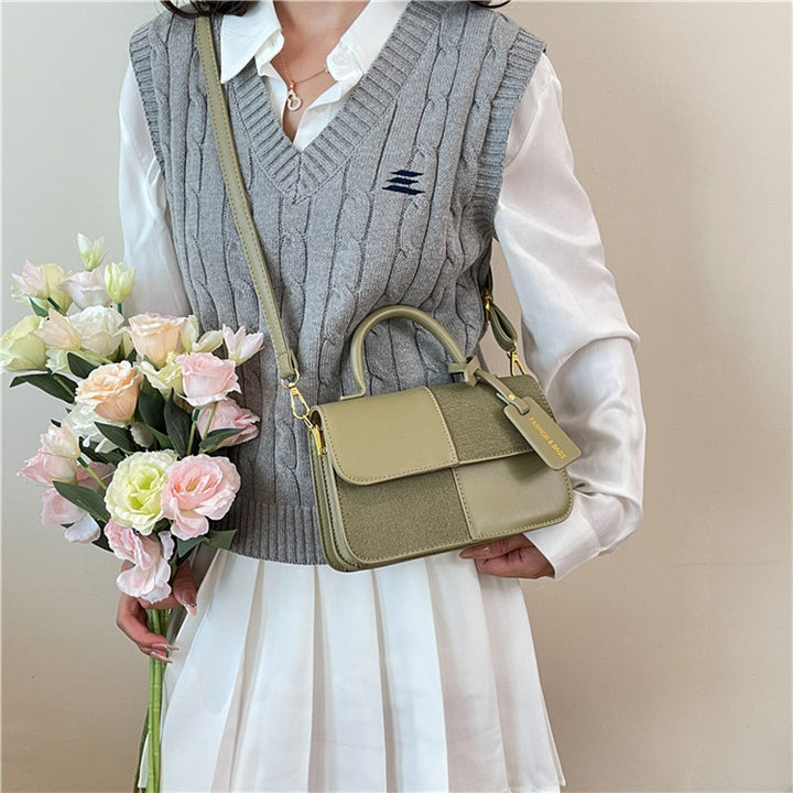 Damen elegante Handtasche mit strukturierten Details Nord Taschen
