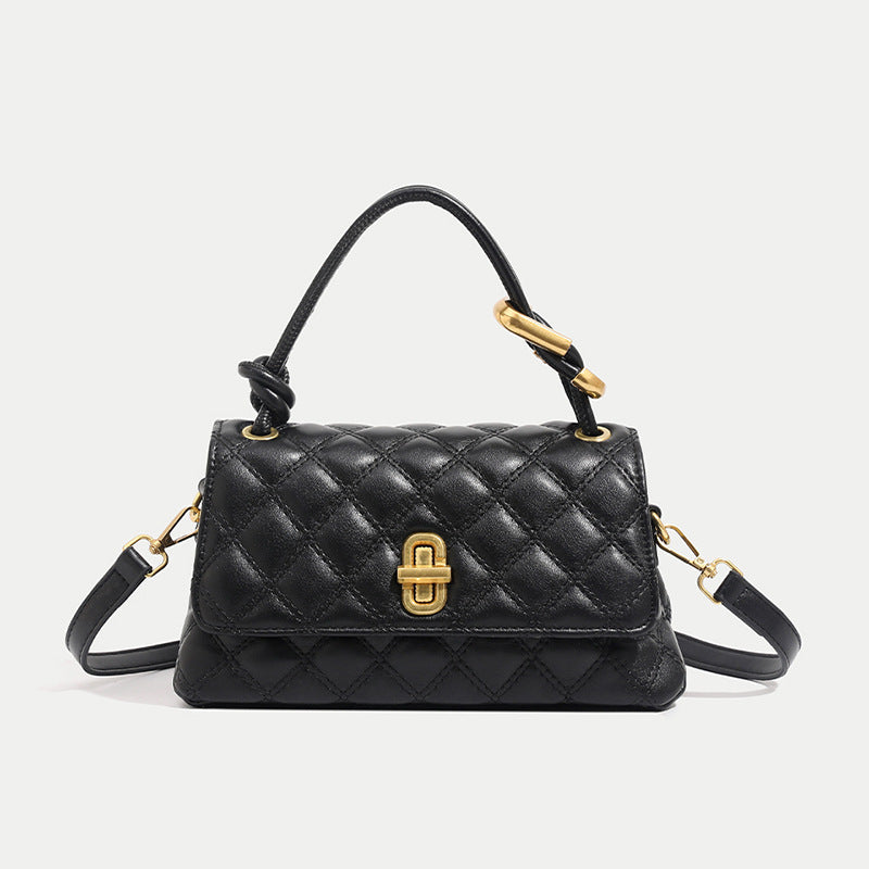 Damen Handtasche mit abnehmbarem Schulterriemen und elegantem Kettenverschluss Nord Taschen