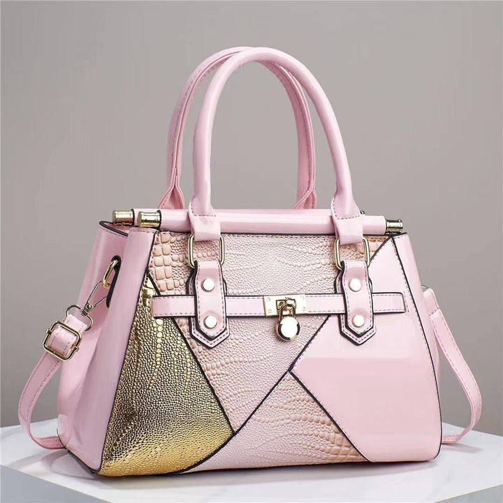 Damen Handtasche mit geometrischem Design und luxuriösen Materialien Nord Taschen