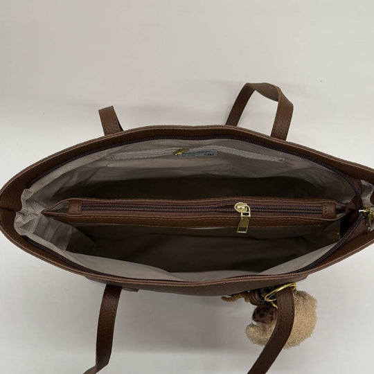 Damen Shopper Tasche mit zeitlosem Design und robusten Trageriemen Nord Taschen
