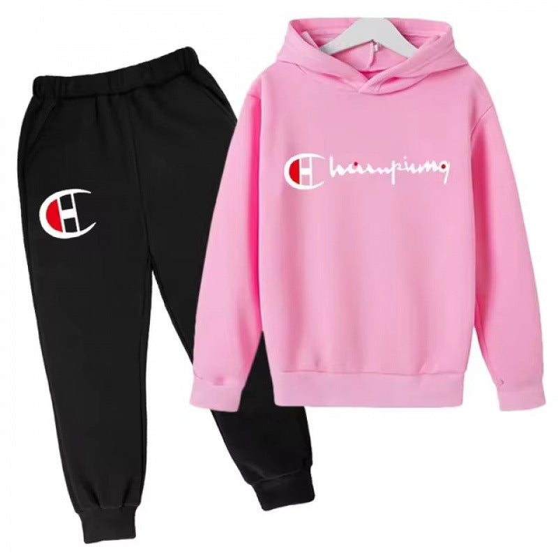 Unisex Kapuzenpullover mit Jogginghose Freizeitset Nord Taschen