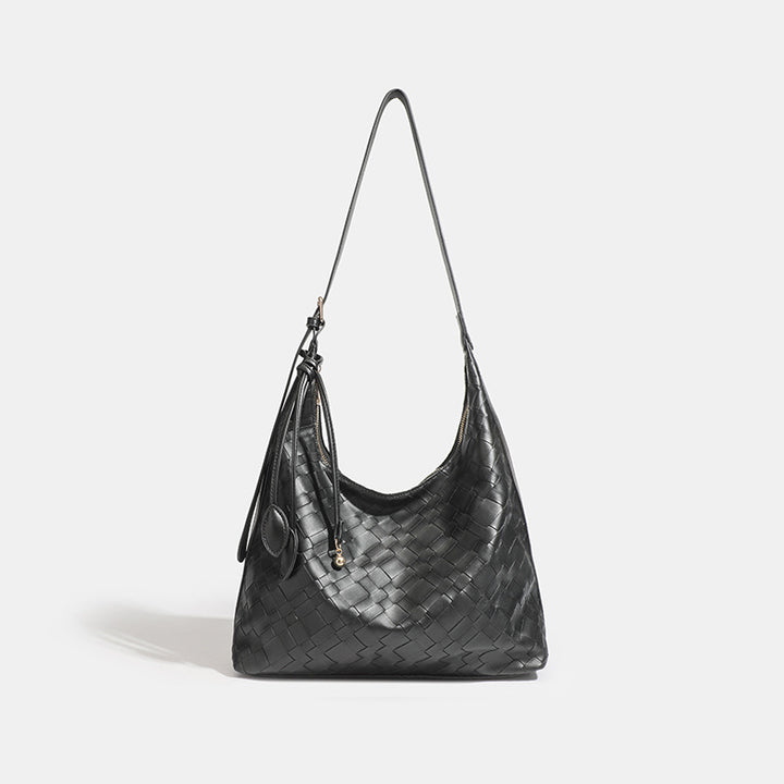 Damen Hobo-Tasche mit luxuriösem Geflecht und elegantem Fall Nord Taschen