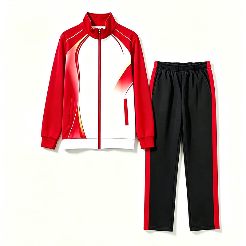 Unisex Badminton-Trainingsset mit Funktionspolo und sportlicher Jogginghose Nord Taschen