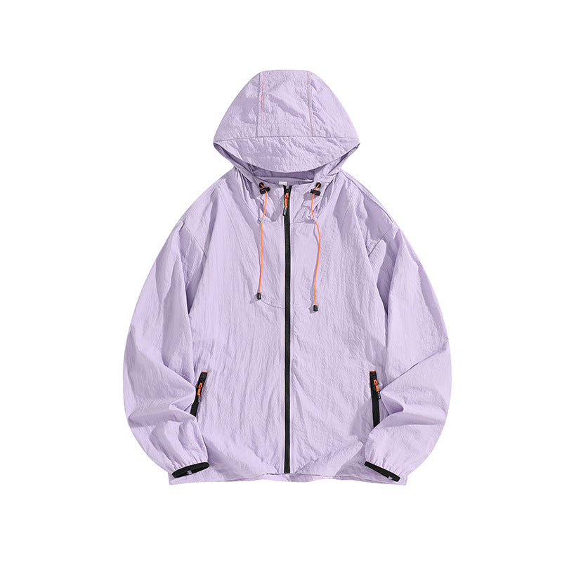 Herren Leichte Outdoorjacke mit Kapuze und praktischen Reißverschlusstaschen Nord Taschen