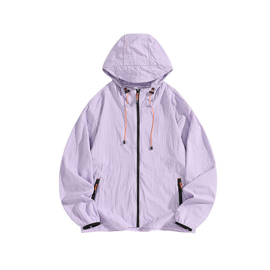 Herren Leichte Outdoorjacke mit Kapuze und praktischen Reißverschlusstaschen Nord Taschen