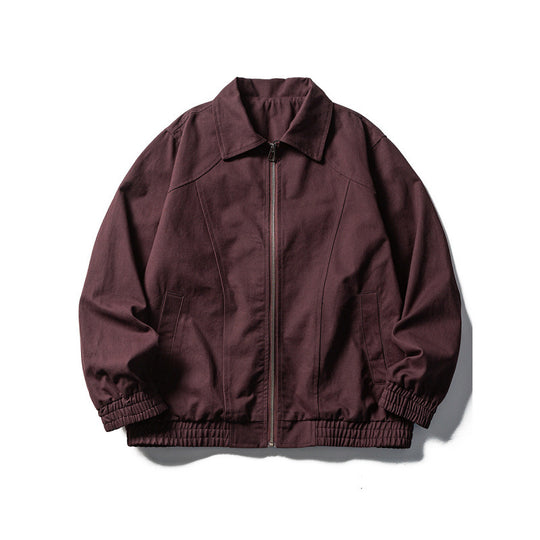 Herren Boxy-Fieldjacke im Utility-Look mit Stehkragen, durchgehendem Reißverschluss und elastischem Saum Nord Taschen