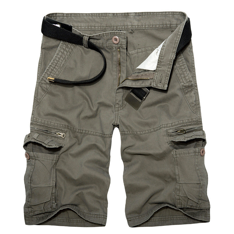 Herren Cargo-Shorts mit multifunktionalen Taschen und verstellbarem Gürtel Nord Taschen
