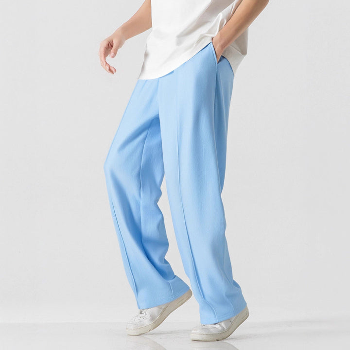Herren Elegante, weite Freizeithose aus atmungsaktivem Gew Nord Taschene
