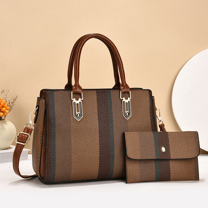 Damen elegante Tragetasche mit vielseitiger Innenaufteilung Nord Taschen