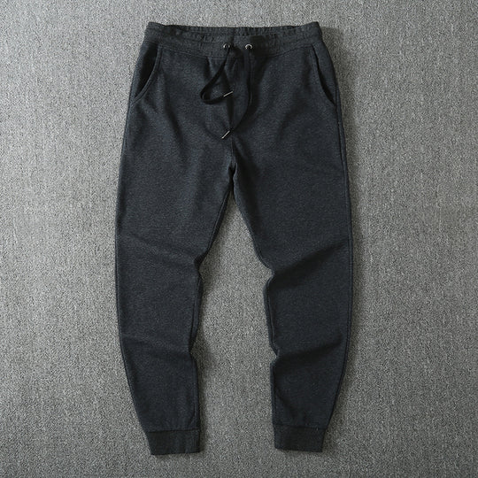 Herren Slim-Fit Fleece-Jogginghose mit elastischem Bund, Kordelzug und gekämmter Innenseite Nord Taschen