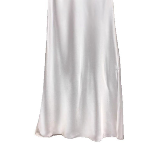 Damen Eleganter Midi-Rock aus hochwertigem Satin Nord Taschen