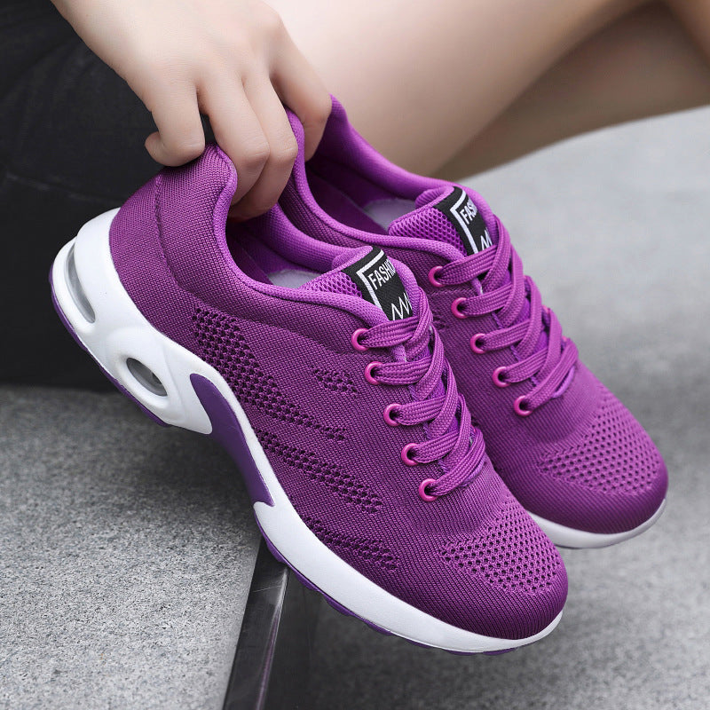 Damen Leichte und atmungsaktive Sportschuhe mit dämpfender Sohle