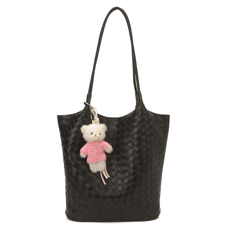 Damen Einkaufstasche mit geflochtenem Design Nord Taschen