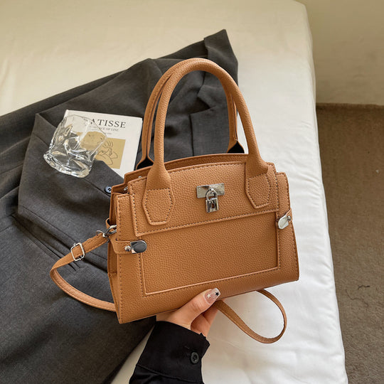 Damen elegante Handtasche mit strukturiertem Kunstleder und praktischen Trageoptionen Nord Taschen