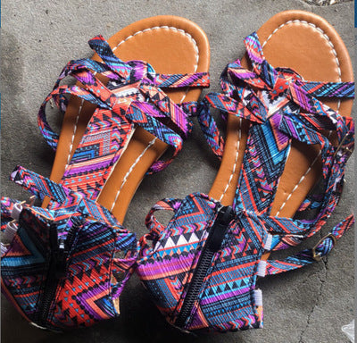Damen Urbanen Geflochtenen Sandalen Nord Taschen